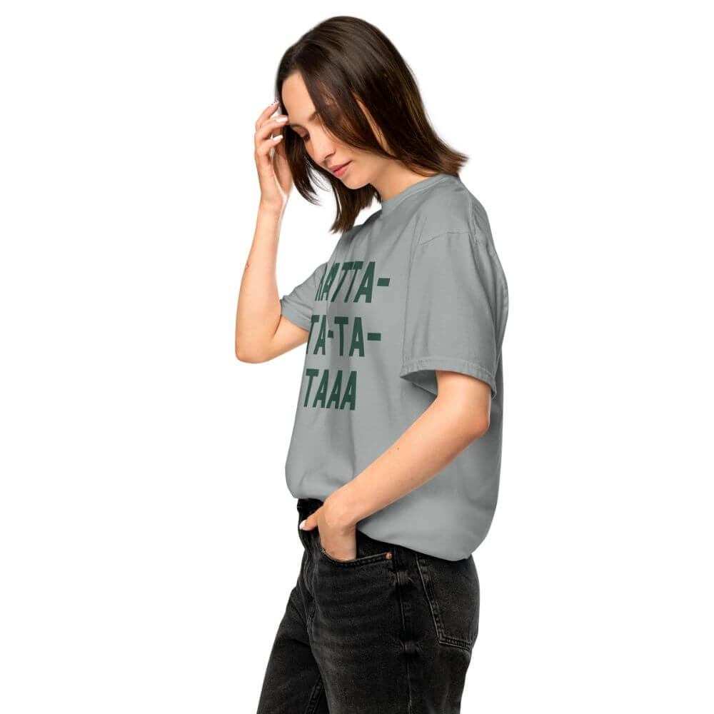 RATTA TA TA TAAA T-Shirt - Granite