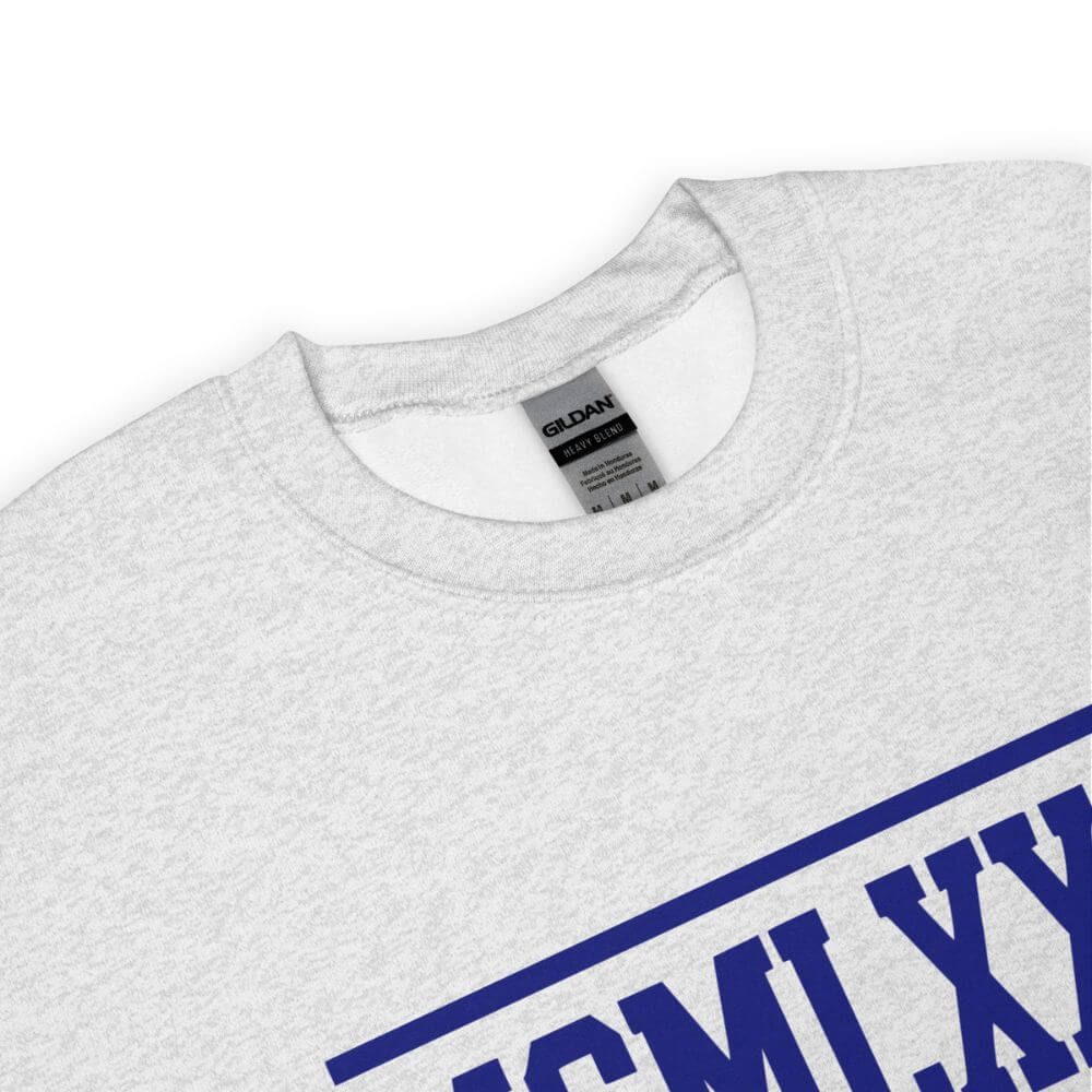 1989 Roman Numerals Sweatshirt - City Grey