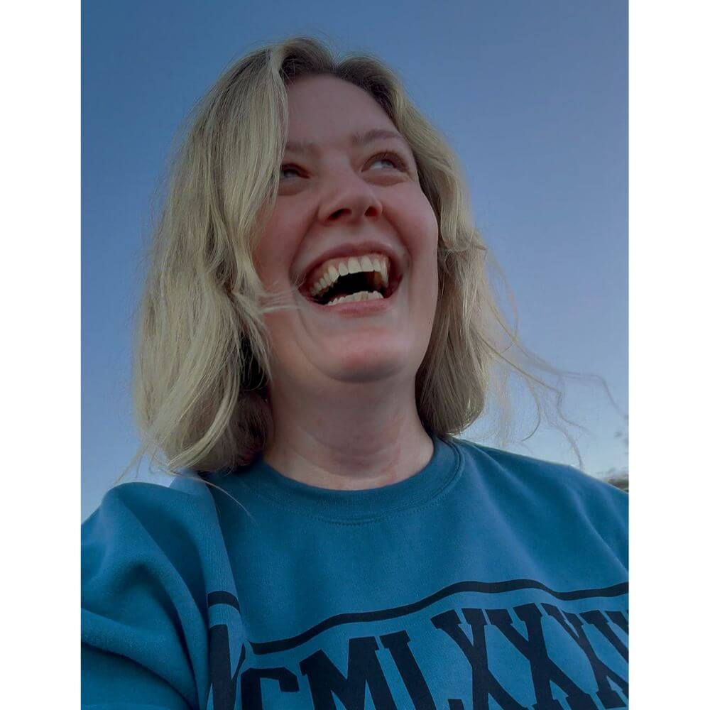 1989 Roman Numerals Sweatshirt - Ocean Blue