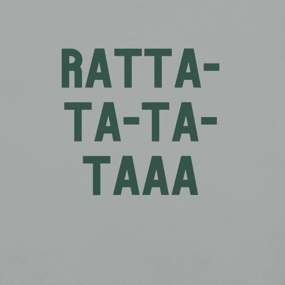 RATTA TA TA TAAA T-Shirt - Granite