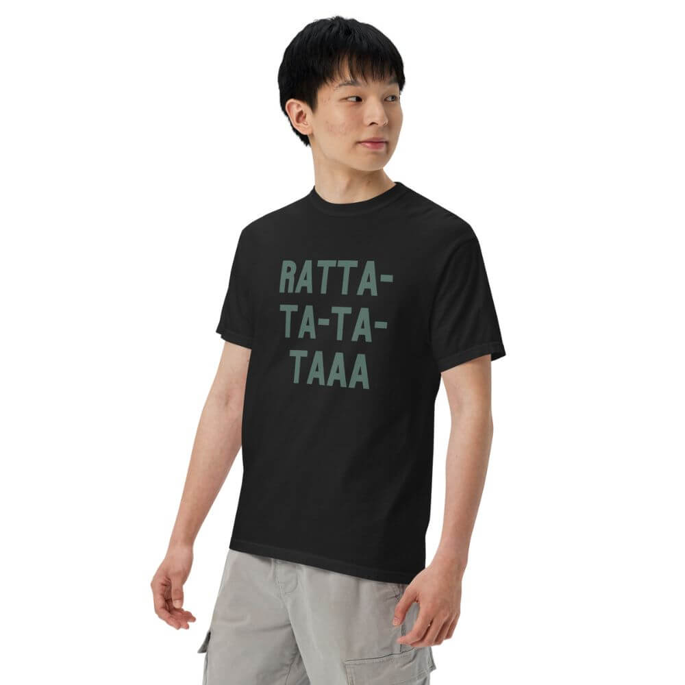 RATTA TA TA TAAA T-Shirt - Black