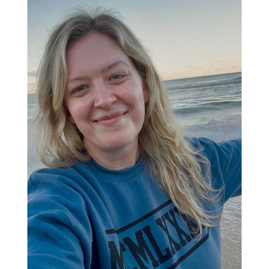 1989 Roman Numerals Sweatshirt - Ocean Blue