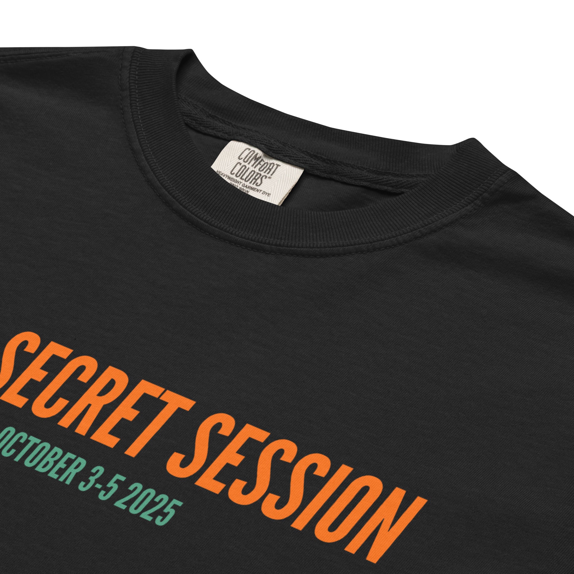 TS12 Secret Session T-Shirt - Onyx – Audrey Martha